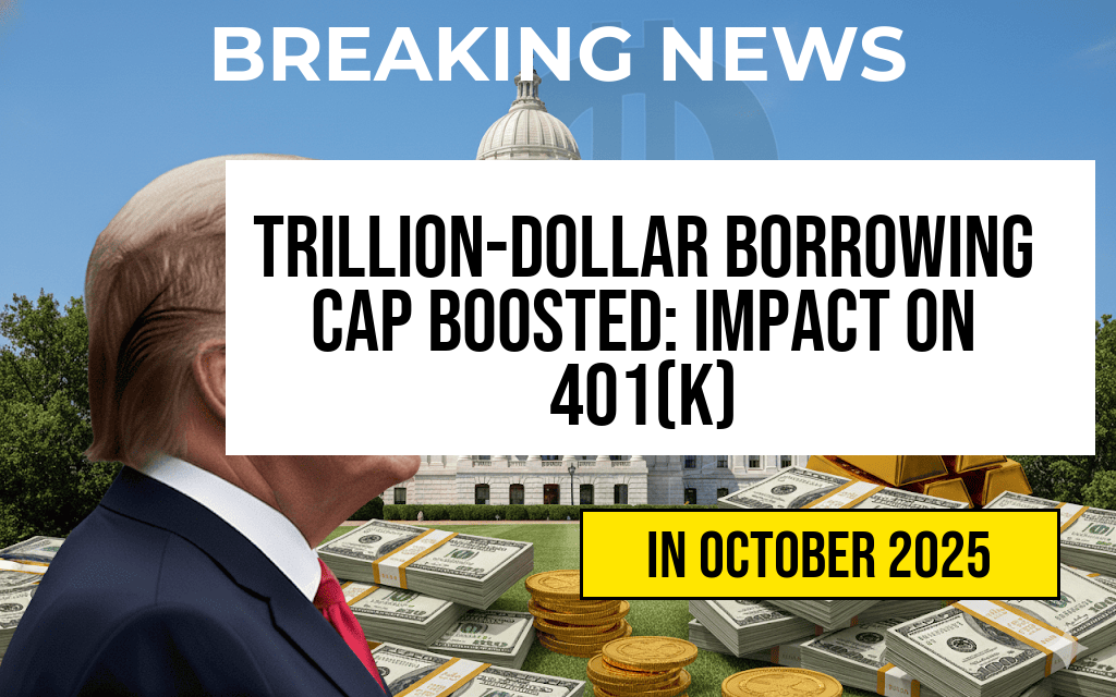 Five Trillion Dollar Borrowing Cap Increase Approved and Its Potential Impact on Your 401(k)